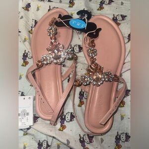 Primark Blush Crystal Sandals